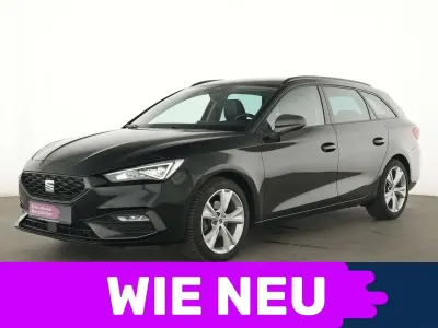 Occasion Seat Leon FR 150 PK (110 kW) 2022 Zwart Stationwagen