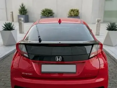 Brugt Honda Civic Elegance 141 HK (103 kW) 2016 Rød Sedan