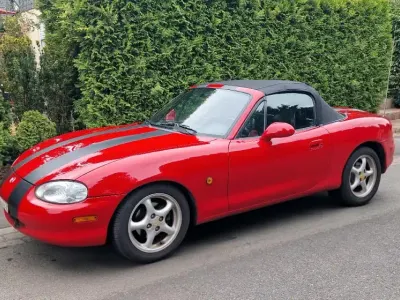 Gebraucht Mazda MX5 140 PS (102 kW) 1999 Rot Cabrio