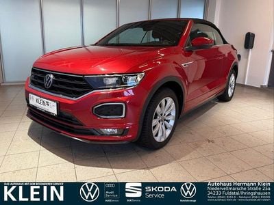 Gebraucht VW T-Roc Cabriolet R-line 150 PS (110 kW) 2021 Rot Cabrio