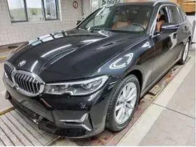 Brugt BMW 320 Luxury Line 190 HK (139 kW) 2022 Sort Stationcar