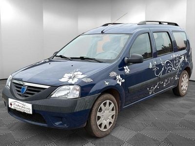 Gebraucht Dacia Logan MCV Ambiance 75 PS (55 kW) 2008 Blau Kombi