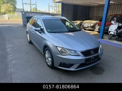 Używany Seat Leon ST Style 116 KM (85 kW) 2018 Srebrny Kombi