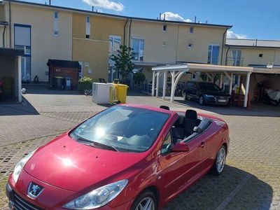 gebraucht Peugeot 307 CC Cabrio Rot Automatik 140PS