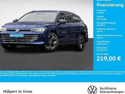 Blau Gebraucht 2025 VW Passat Elegance Kombi | 42.988 € (Superpreis)