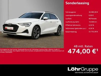 Używany Audi A3 Advanced 150 KM (110 kW) 2025 Biały Sedan/Limuzyna