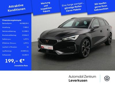 Gebraucht Cupra Leon VZ 245 PS (180 kW) 2024 Schwarz / midnightblack (metallic) Kombi