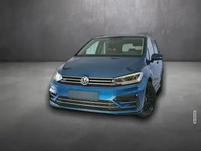 Gebraucht VW Touran Highline 150 PS (110 kW) 2016 Blau metallic Van / Kleinbus