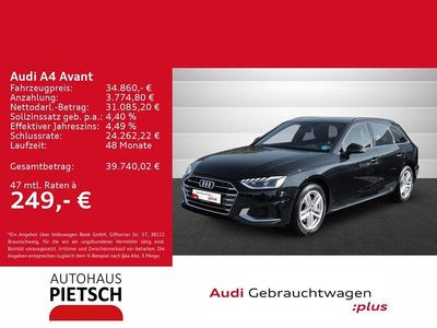 Usata Audi A4 Advanced 204 CV (150 kW) 2024 Nero Station wagon