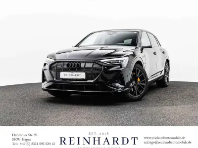 Gebraucht Audi e-tron Black Edition 230 kW (313 PS) 2022 Mythosschwarz metallic SUV