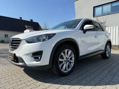 Gebraucht Mazda CX-5 Sports-Line 175 PS (128 kW) 2015 Weiß SUV