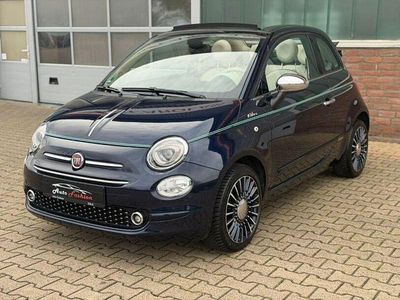 Used Fiat 500C Riva 69 HP (50 kW) 2017 Blue Cabriolet