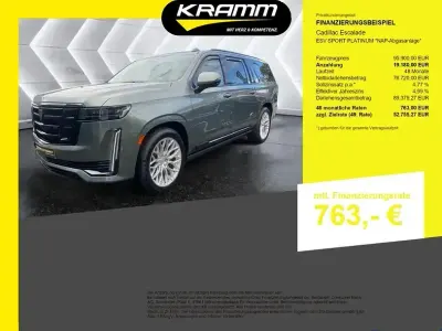 Second-hand Cadillac Escalade 426 CP (313 kW) 2024 Roșu SUV