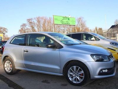 Blue silk metallic Gebraucht 2017 VW Polo Comfortline Kleinwagen | 8.990 € (Fairer Preis)