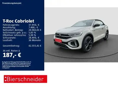 Gebraucht VW T-Roc Cabriolet Karmann 150 PS (110 kW) 2025 Grau Cabrio