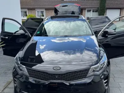 Gebraucht Kia Optima GT 245 PS (180 kW) 2017 Schwarz Kombi