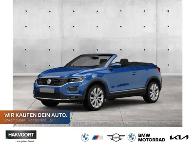 Second-hand VW T-Roc Cabriolet R-line 150 CP (110 kW) 2021 Albastru Cabrio