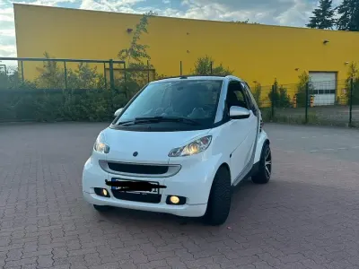 Gebraucht Smart ForTwo Cabrio Brabus 98 PS (72 kW) 2008 Weiß Cabrio