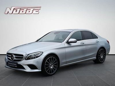 Usata Mercedes C300 Avantgarde 258 CV (189 kW) 2019 Argento Berlina