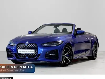 Brugt BMW 420 M Sport 184 HK (135 kW) 2022 Blå Cabriolet
