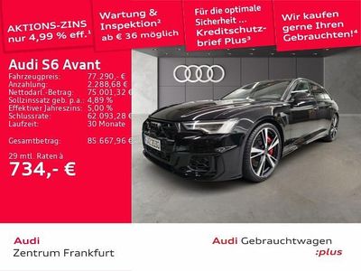 Second-hand Audi S6 Ambiente 344 CP (253 kW) 2025 Negru Break