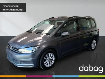 Gebraucht VW Touran Comfortline 150 PS (110 kW) 2018 Indiumgrau metallic Van / Kleinbus