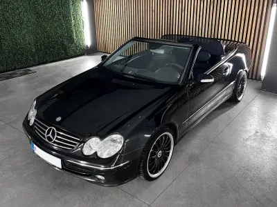 Gebraucht Mercedes CLK240 Avantgarde 170 PS (125 kW) 2003 Schwarz Cabrio