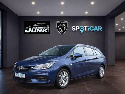 Gebraucht Opel Astra 122 PS (89 kW) 2020 Nautic blau (metallic) Kombi