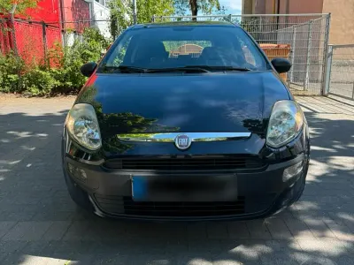 Gebraucht Fiat Punto Evo 2010 Blau Kleinwagen