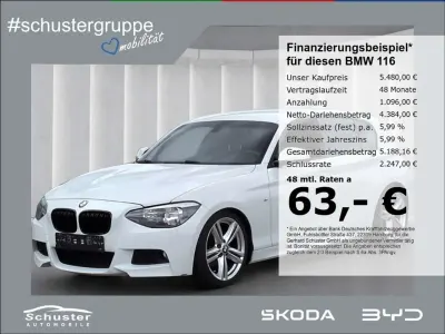 Gebraucht BMW 116 M Sport 136 PS (100 kW) 2012 Weiß Kleinwagen