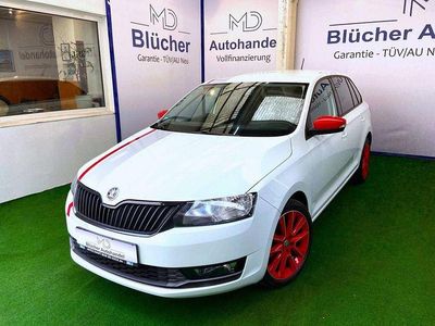 Gebraucht Skoda Rapid 95 PS (69 kW) 2019 Chalk white rot (metallic) Kleinwagen