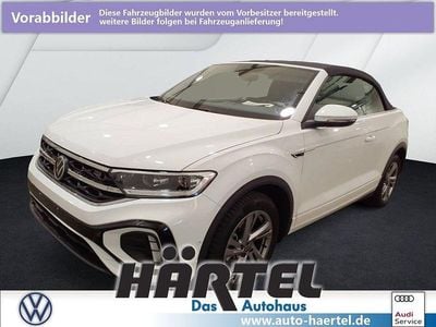 Gebraucht VW T-Roc Cabriolet R-line 150 PS (110 kW) 2025 Pure white, solid Cabrio