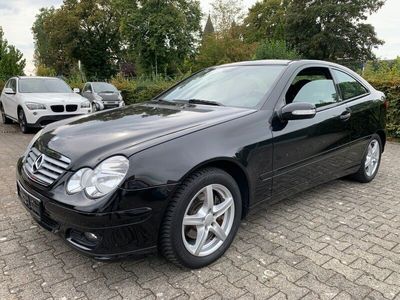 gebraucht Mercedes C180 Sportcoupe Kompressor KLIMA*STZHZG*BC*ALU*