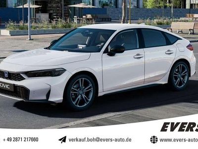 Neu Honda Civic Hybrid 184 PS (135 kW) 2026 Platinum white Limousine
