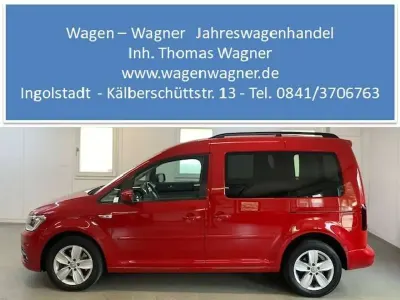 Gebraucht VW Caddy Comfortline 125 PS (91 kW) 2017 Kirschrot Van / Kleinbus
