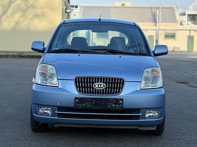 Gebraucht Kia Picanto EX 65 PS (47 kW) 2004 Diamantblau met. Kleinwagen