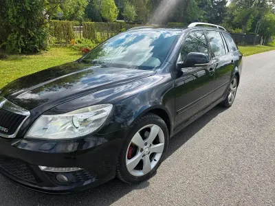 Gebraucht Skoda Octavia RS 170 PS (125 kW) 2011 Schwarz Kombi