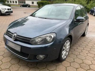 Gebraucht VW Golf VI Highline 122 PS (89 kW) 2009 Bluegraphit Kleinwagen