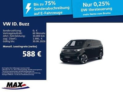 Neu VW ID. Buzz GTX 250 kW (340 PS) 2026 Schwarz Van / Kleinbus