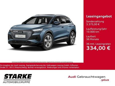 Gebraucht Audi Q4 e-tron Comfort 150 kW (204 PS) 2022 Geysirblau metallic SUV