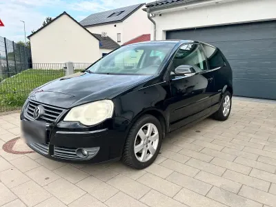 Gebraucht VW Polo 80 PS (58 kW) 2008 Schwarz Kleinwagen