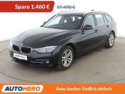 Usata BMW 318 Sport Line 136 CV (100 kW) 2019 Nero Station wagon
