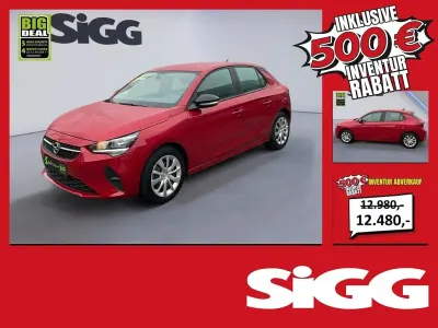 Gebraucht Opel Corsa Edition 101 PS (74 kW) 2023 Lackierung peperoncino red/typ Kleinwagen