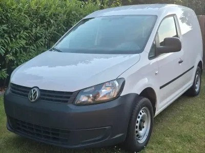 Gebraucht VW Caddy 75 PS (55 kW) 2014 Weiß Van / Kleinbus