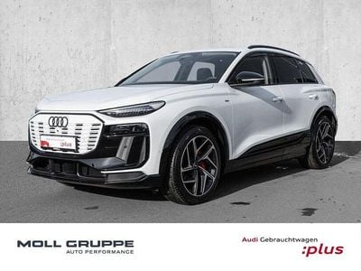 Gebraucht Audi Q6 e-tron S-Line 185 kW (252 PS) 2025 Gletscherweiß metallic SUV