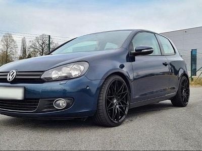 Gebraucht VW Golf VI Highline 122 PS (89 kW) 2009 Blau Kleinwagen