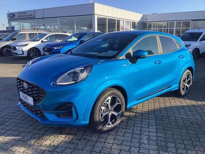 Neu Ford Puma ST-Line 125 PS (91 kW) 2025 Digital aqua blue SUV