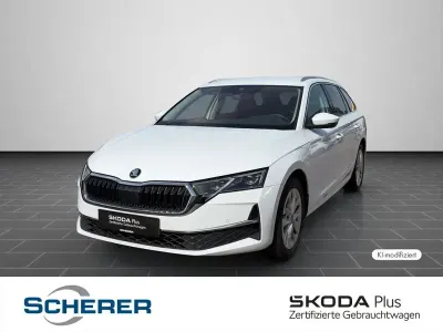 Gebraucht Skoda Octavia Tour 150 PS (110 kW) 2025 Moonweiß perleffekt Kombi