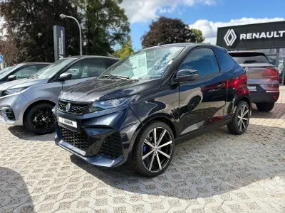 Neu Aixam Coupe GTI 2026 Schwarz Coupé
