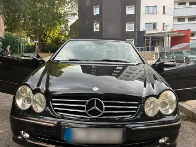 Gebraucht Mercedes CLK200 163 PS (119 kW) 2004 Schwarz Cabrio